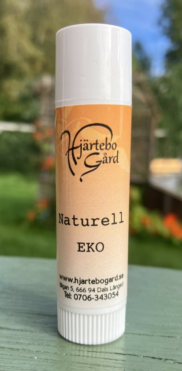 Läppcerat Naturell eko