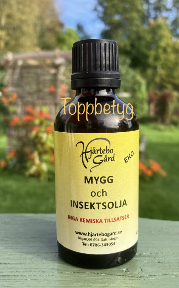 MYGG och INSEKTS olja - eko
