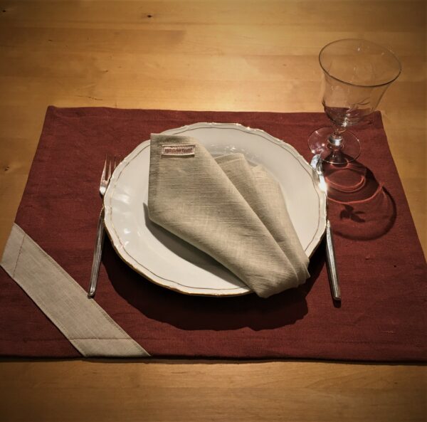 Bordstablett - roströd