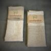 Linnehandduk - mörk natur/ljus natur - Bild 3