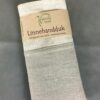 Linnehandduk - mörk natur/ljus natur