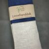Linnehandduk - natur/blå