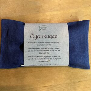 Ögonkudde - lin/bomull - Blå